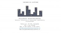 KLAIPĖDOS MIESTPROJEKTAS, UAB