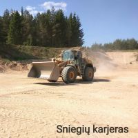 SNIEGIŲ KARJERAS, UAB - smėlis, žvyras, karjero produkcija Rokiškis, Biržai